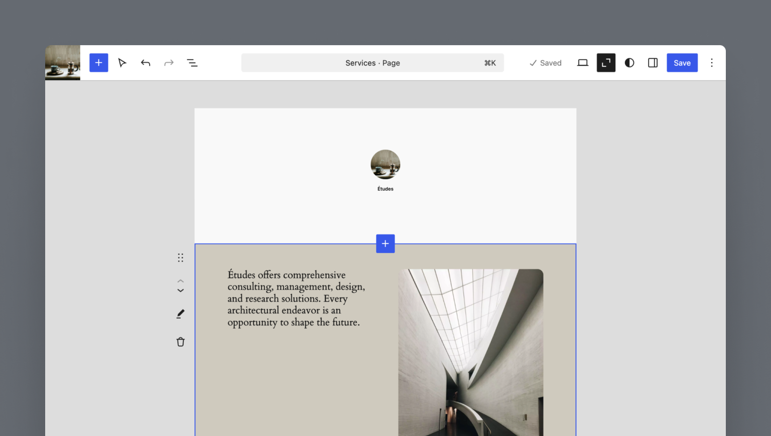 WordPress 6.7 中的新缩小模式。