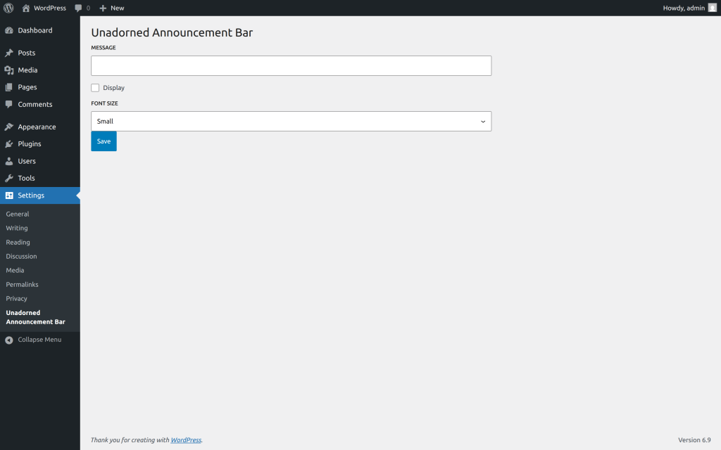截图：添加字体大小字段